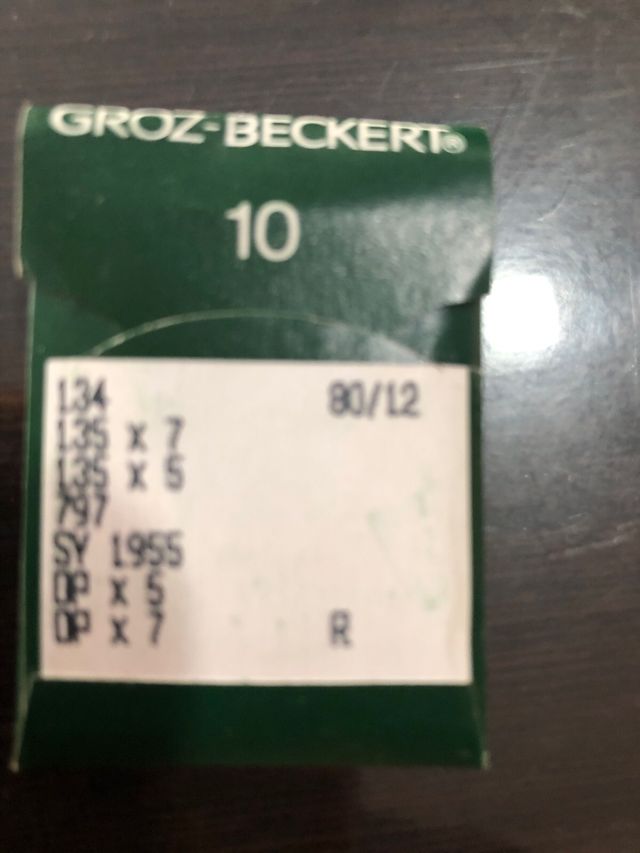 90 AGUJAS MAQUINAS DE COSER