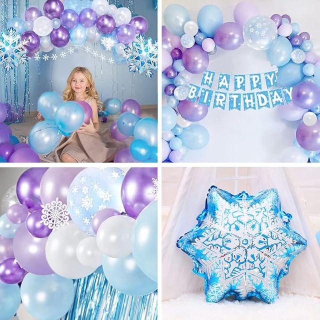 Decoração de 6º aniversário Frozen
