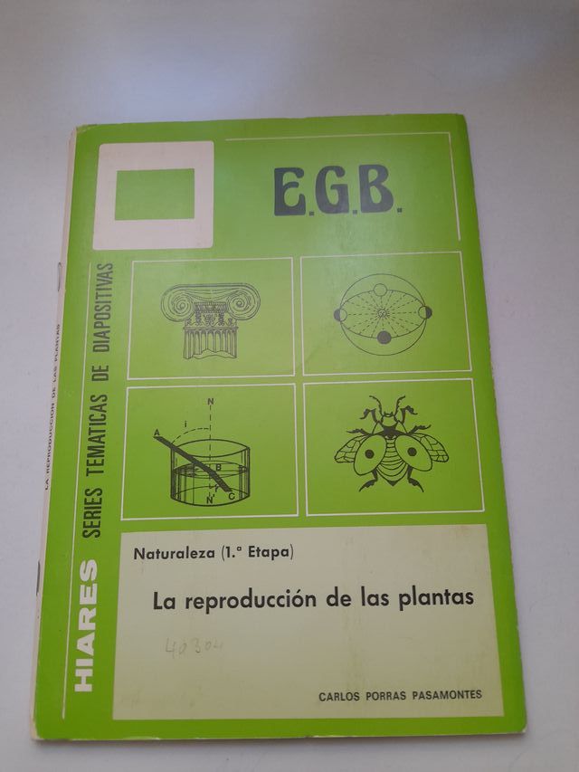 DIAPOSITIVAS NATURALEZA-BOTÁNICA EGB