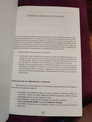 Libro diccionario de historia y politica