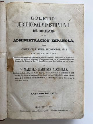 Diccionario de la administracion española