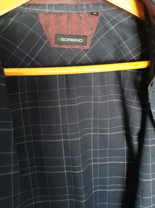 Camicia uomo Sorbino slim fit taglia M shirt blue