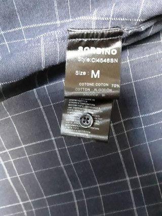 Camicia uomo Sorbino slim fit taglia M shirt blue