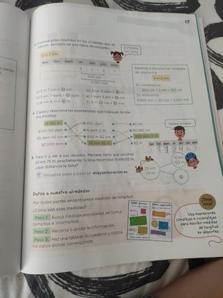 Libro de Matemáticas de Primaria