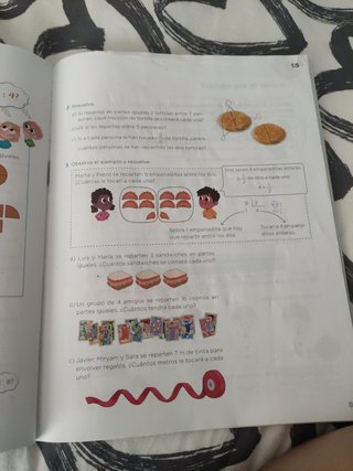 Libro de Matemáticas de Primaria