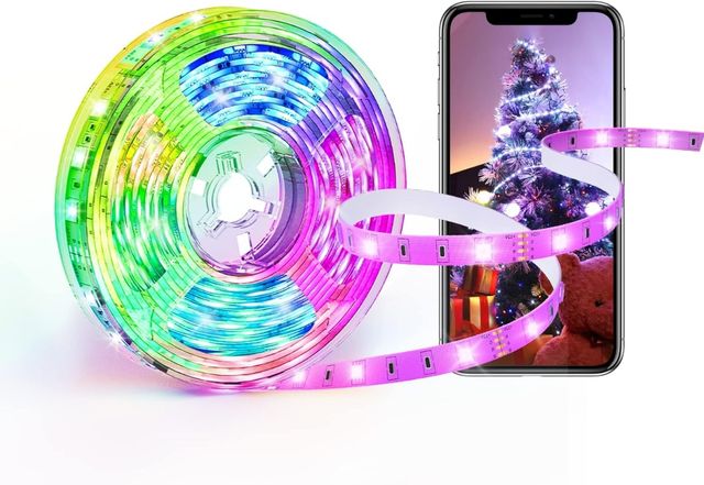 Tiras LED luces RGB WiFi Bluetooth 5m
