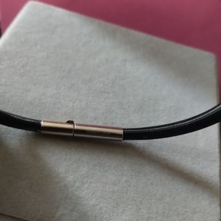 Pulsera tube Tous acero negro UNISEX