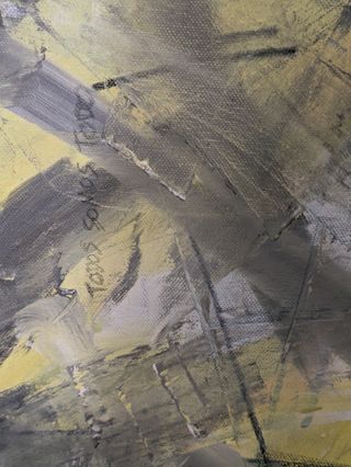 Cuadro abstracto moderno ORIGINAL grande unico