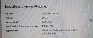 Portátil packard bell
