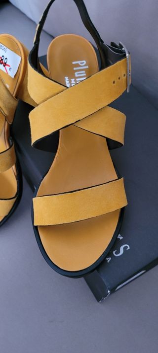 Sandalias de tacón bloque