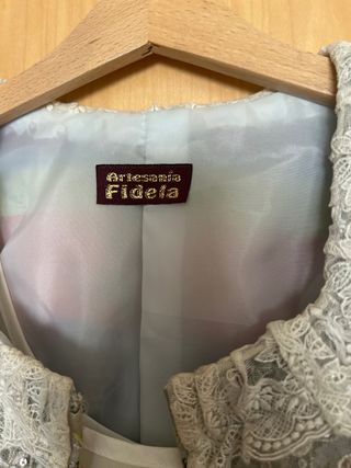 Traje fallera niña