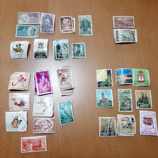 Sellos de diferentes series