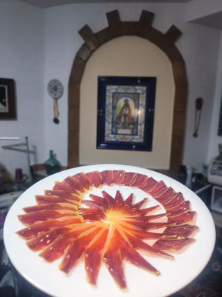 Envasado al vacío y eventos cortador de jamón