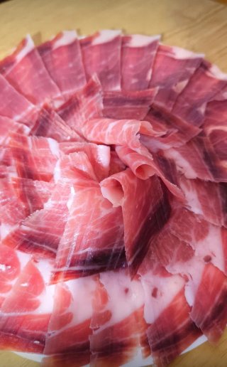 Envasado al vacío y eventos cortador de jamón