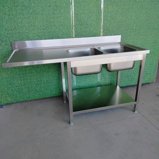 CA🍳 Fregadero 2 Senos Lavavajillas