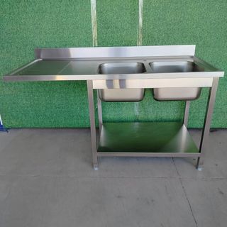 CA🍳 Fregadero 2 Senos Lavavajillas