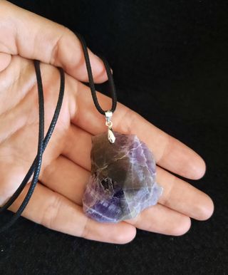 Colgante de Amatista y Plata de Ley