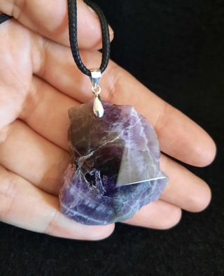 Colgante de Amatista y Plata de Ley