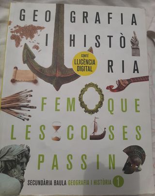 Libro Geografía y Historia | Secundaria Baula 