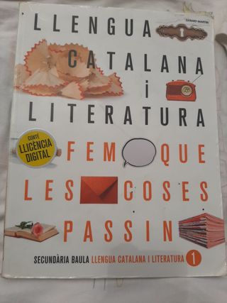Libro Catalán |Secundaria Baula 
