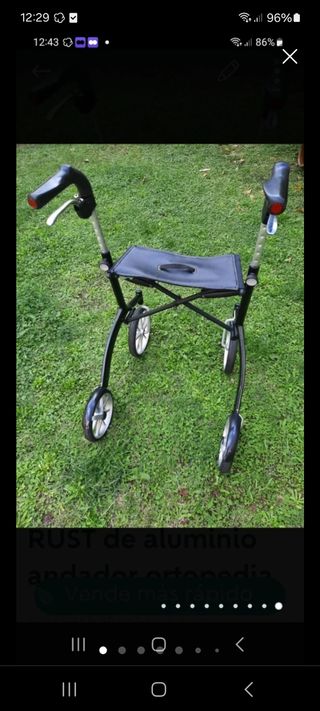 Ayuda andador ortopedia