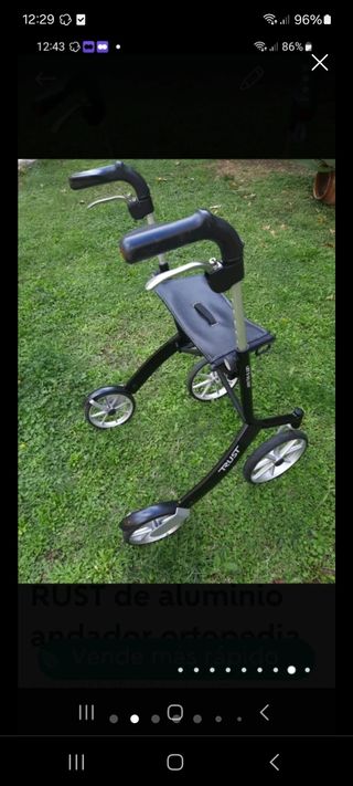 Ayuda andador ortopedia