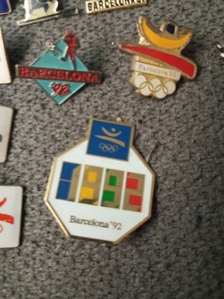 Pins olimpiadas Barcelona 92