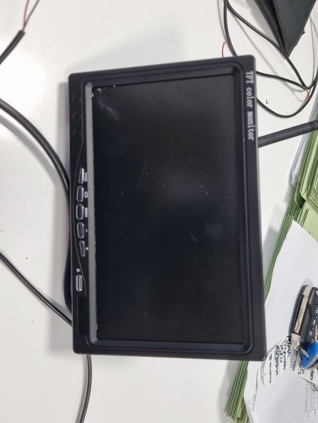 Monitor a colori TFT 7"