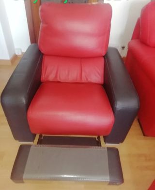 Sofas de piel auténtica 
