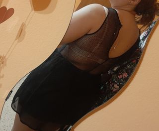 Vestido negro Shana talla M seminuevo