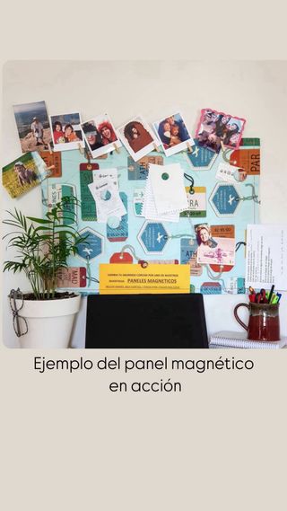 Tablon anuncios carteles vintage