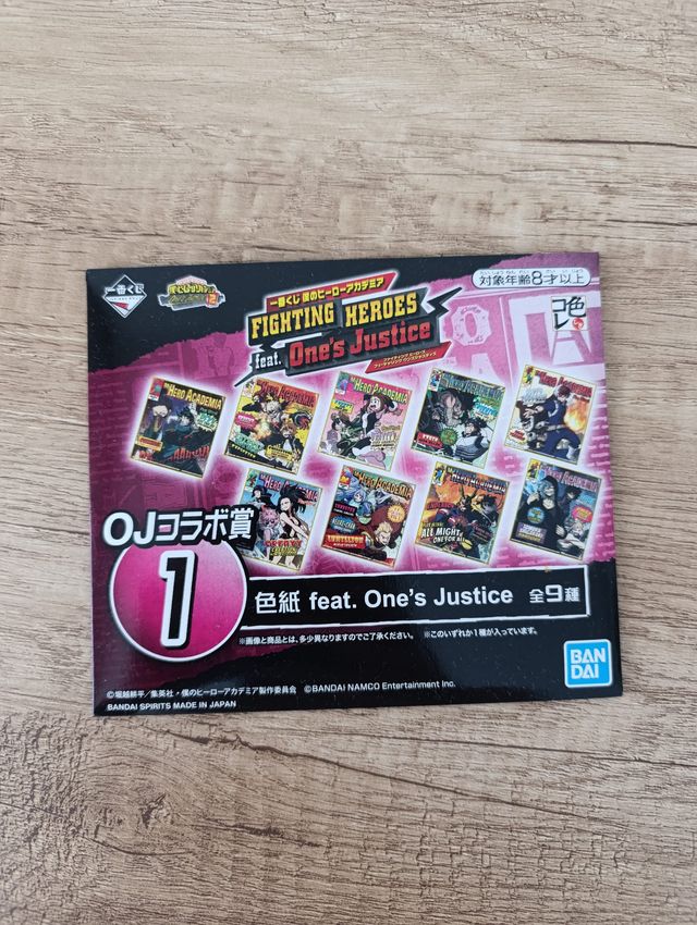 My Hero Academia Autograph Board Set, Ichiban Kuji