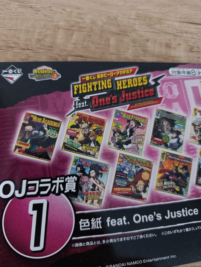 My Hero Academia Autograph Board Set, Ichiban Kuji