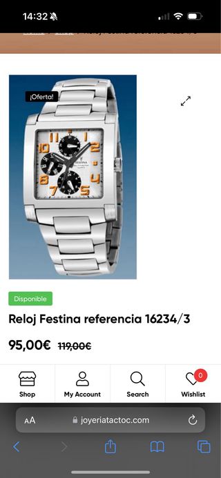 Reloj Festina