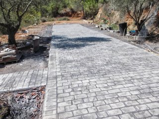 Hormigón impreso