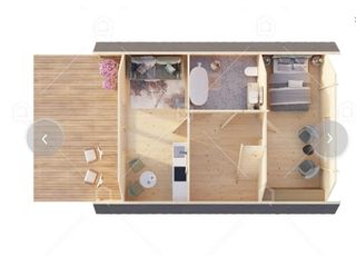 Se venden casas de madera