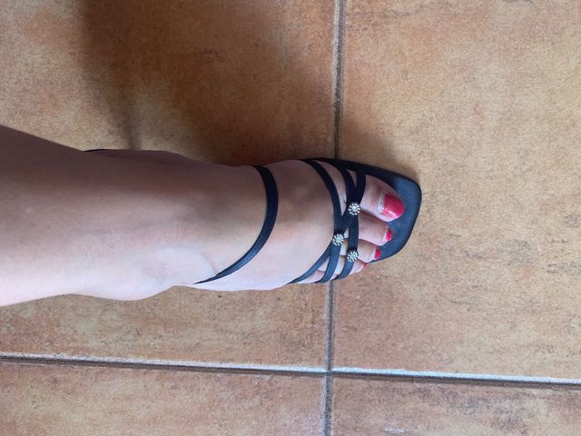 Sandalias vestir negras número 37 1/2