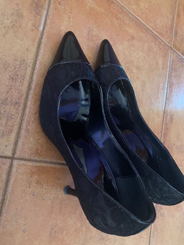 Zapatos fiesta negros número 37