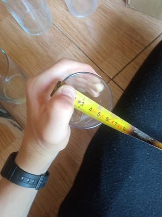 16 vasos de tubo de cristal royal leerdam