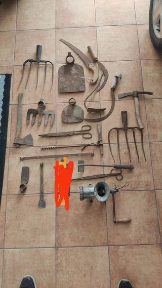 Aperos de labranza.