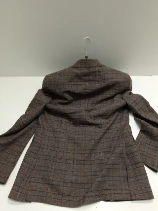 NUEVO Hackett London Taupe Mesh Check CC Chaqueta