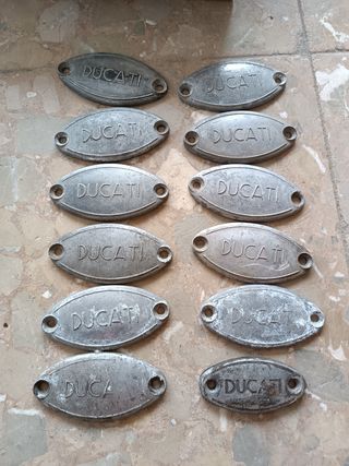 Tapas carte de Ducati 125 TS ,250road y 500