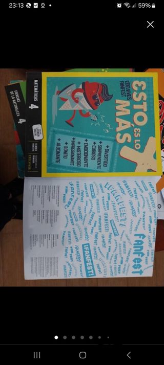 Libros 4 EPO algunos vendidos.