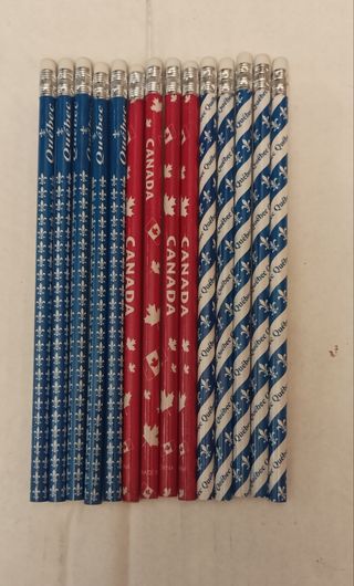 14 matite Canada souvenir