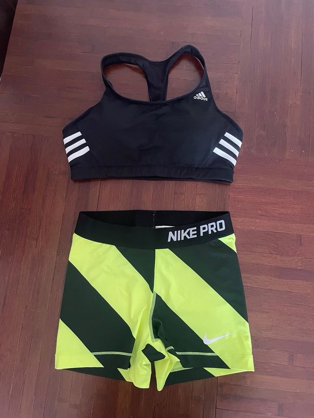 Conjunto deportivo Adidas y Nike