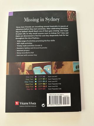 Libro inglés Missing in Sydney