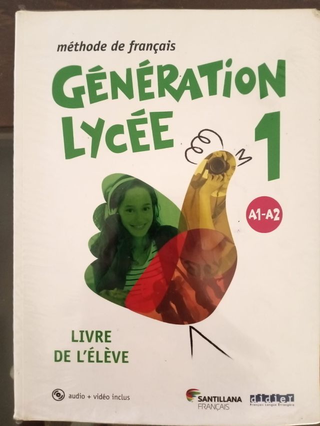 Libro de texto de Francés de 1º de