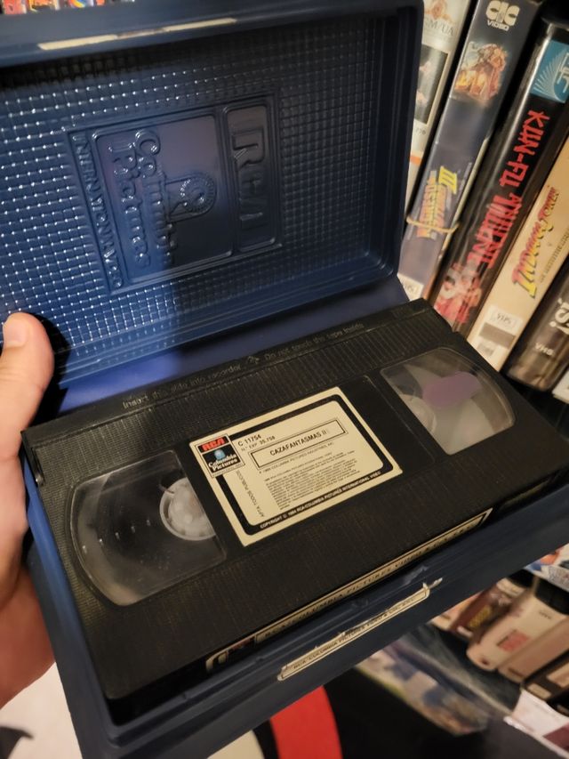 VHS Cazafantasmas 2 - 1a Edición