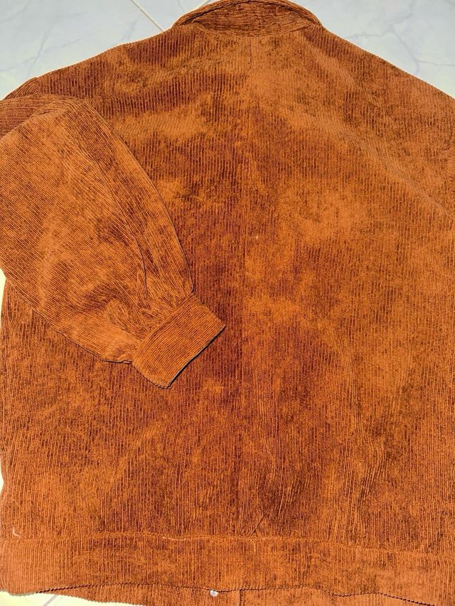 Giacca/Giubbotto marrone con tasche SHEIN