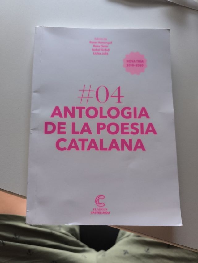Antologia de la poesia catalana.